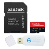 Sandisk Tarjeta De Memoria Micro Sd 512gb Extreme Pro 