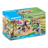 Playmobil Torneo De Equitación Country Caballos 70996 Pg