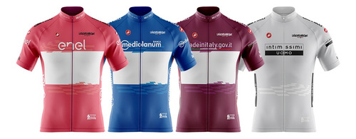 Jersey Ciclismo Ruta Mtb Giro Italia Manga Corta Nacional