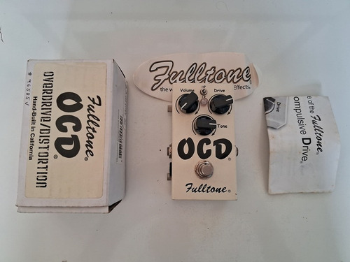 Pedal Fulltone Ocd V1.7 - Com Caixa, Manual E Tags