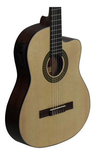 Guitarra Electroacústica La Sevillana Un-3ceq Os Satinada