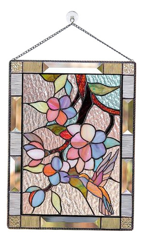 Panel De Vitrales: Atrapasol Decorativo Colgante Para