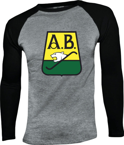 Camiseta Atletico Bucaramanga I Manga Larga Camibuso Raglan