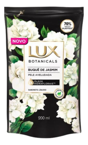 Sabonete Líquido Buquê De Jasmim 200ml - Lux Botanicals