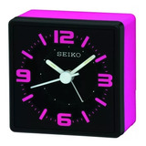 Reloj Despertador Seiko Qhe091p Violeta Watchcenter
