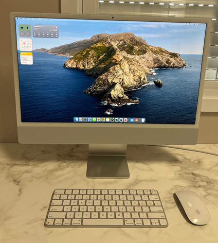 Apple iMac 24  Com Tela Retina 4.5k, Ssd 256gb, 8gb