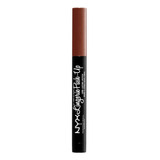 Labial Larga Duracion Lip Lingerie Push Up  Nyx Acabado Matt