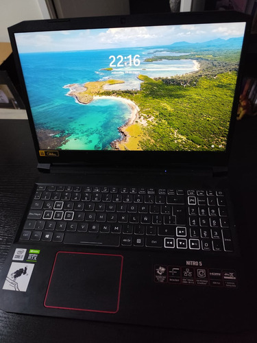 Notebook Acer Nitro 5 I7-10750h Rtx 3060 24gb 1tb+512 144hz