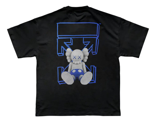 Playera Kaws Street Wear Art Hombre Camiseta Hype Supreme