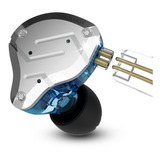 Audífonos In-ear Gamer Kz Zs10 Pro Sin Micrófono Azul