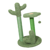 Torre Rascador Para Gatos Cactus Proteja Sus Muebles Con