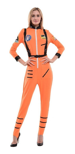 Disfraz De Astronauta De La Nasa De Halloween Para Mujer