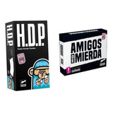 Hdp + Amigos De Mierda Combo Juegos De Mesa Bureau Original