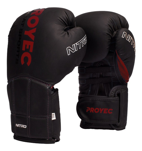 Guantes Boxeo Proyec Nitro Kickboxing Importados Box Muay