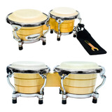 Mini Bongo Profissional - 3 / 1.4'' X 4'' Polegadas + Chave