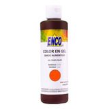 Color Gel Naranja Reposteria 250 Grs. Enco 2392-250