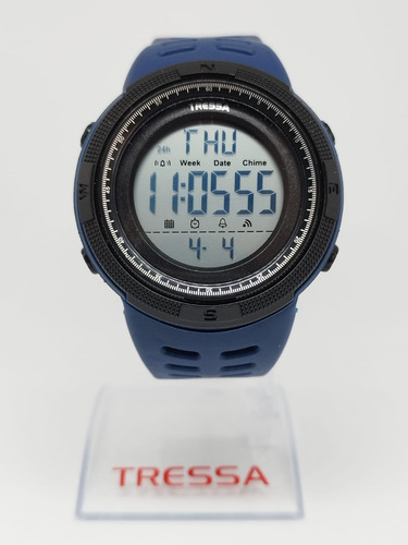 Reloj Tressa Digital Hombre Titan Sumergible 50m