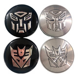 4 Centros De Rin Transformers 60mm