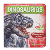 Libro Dinosaurios Rompecabezas Carnivoros Terribles