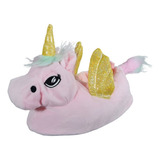 Pantuflas Peluche Unicornio Nenas Mad Foot