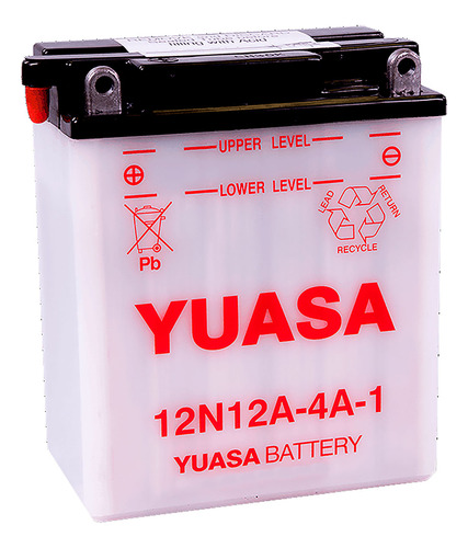 Batería Moto Yuasa 12n12a-4a-1 Yamaha Srx250 Desde 1987