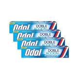 Pasta Dental Odol Doble Accion En Crema 90g Pack X4 Unidades