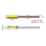 Módulo Láser Quarton Vlm-520-28 Lpt Verde Generador De Línea