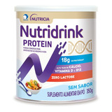 Nutridrink Protein Sem Sabor Zero Lactose 350g