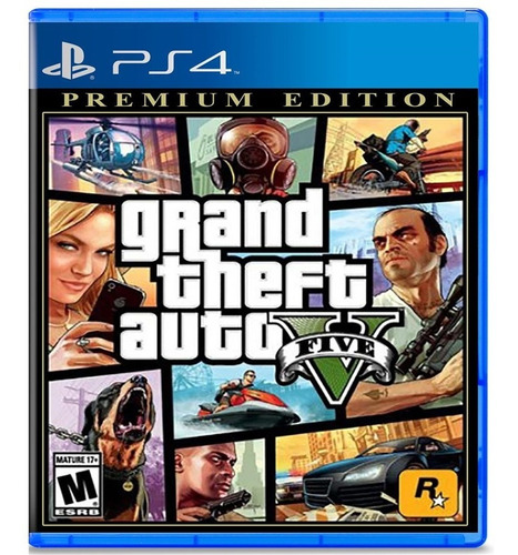 Grand Theft Auto 5 Gta V Ps4. Premium Edition. Fisico