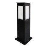 Farola Jardín Exterior Piso Ferrolux 40 Cm Para Lampara Led