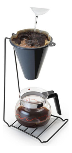 Suporte Para Coador De Café Individual Cantinho Black Coffee