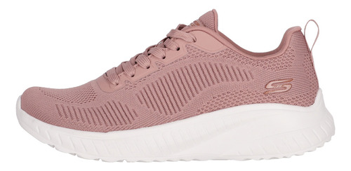 Zapatilla Skechers Bobs Squad Chaos Mujer Pink