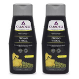Shampoo Cuarzo Organo Y Nogal 550ml 2 Unidades