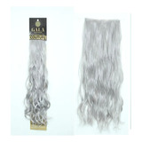 Extension Cabello Gala Couture 100% Fibra Natural 20 Wave Color #silver Platinado