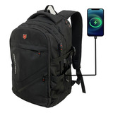 Mochila Para Laptop 17 Pulgadas, Mochila De Viaje Hombre, Impermeable Antirrobo, Mochila De Viaje 40 Kg Avión, 56l Grande Espacio, Mejor Para Negocios