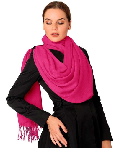 Cachecol Echarpe Feminino Pashmina Lenço Xale Longo Caxemira