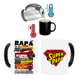 Mug Mágico Día Del Padre Feliz Día Papá Super Papá Taza