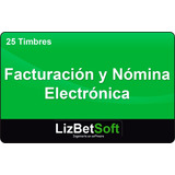 25 Folios Timbres Facturacion Y Nomina Electronica Cfdi 3.3