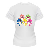 Playera Personaje Baby Shark Todos Familia Tiburon Naz