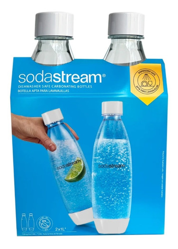 Twinpack Botella Sodastream - 1l