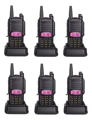 8pz Radio Comunicacion Portatil Walkie Talkie Vhf Uhf 10km