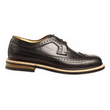 Zapato Bostoniano Hombre Goodyear Welt Negro Monaco Original