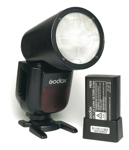 Flash Godox V1 + Transmissor X1ts Para Sony E Kit Ak-r1