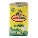 Yerba Mate Cachamate Mezcla De Hierbas Amarilla Importacion 