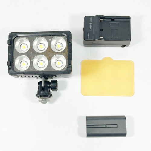 Iluminador Led Videolight Wv-t6a 300 Pcs Small Power Led