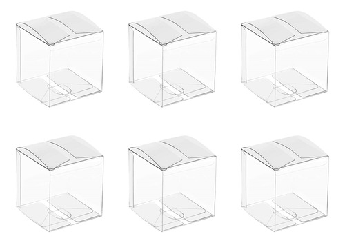Cajas De Plástico Transparente De 300 Piezas Para Regalos, C