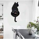 Reloj De Pared Diseño Gato Sentado
