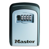 Master Lock Caja Guarda Llaves P/ Pared Exterior 5401ec Color Negro