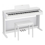 Piano Digital Casio Celviano Ap270 Branco 88 Teclas C/banco