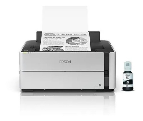 Impresora Epson M1180 Monocromatica Inalámbrica Wifi Du /vc Color Blanco/negro